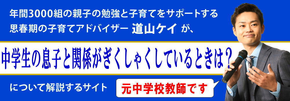 母親が嫌いな息子の特徴＜＜中学生から好かれるコツ＞＞
