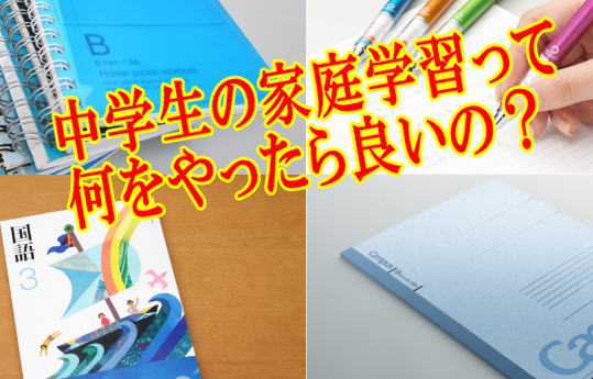 中学一年生の家庭学習 ネタとノートの使い方